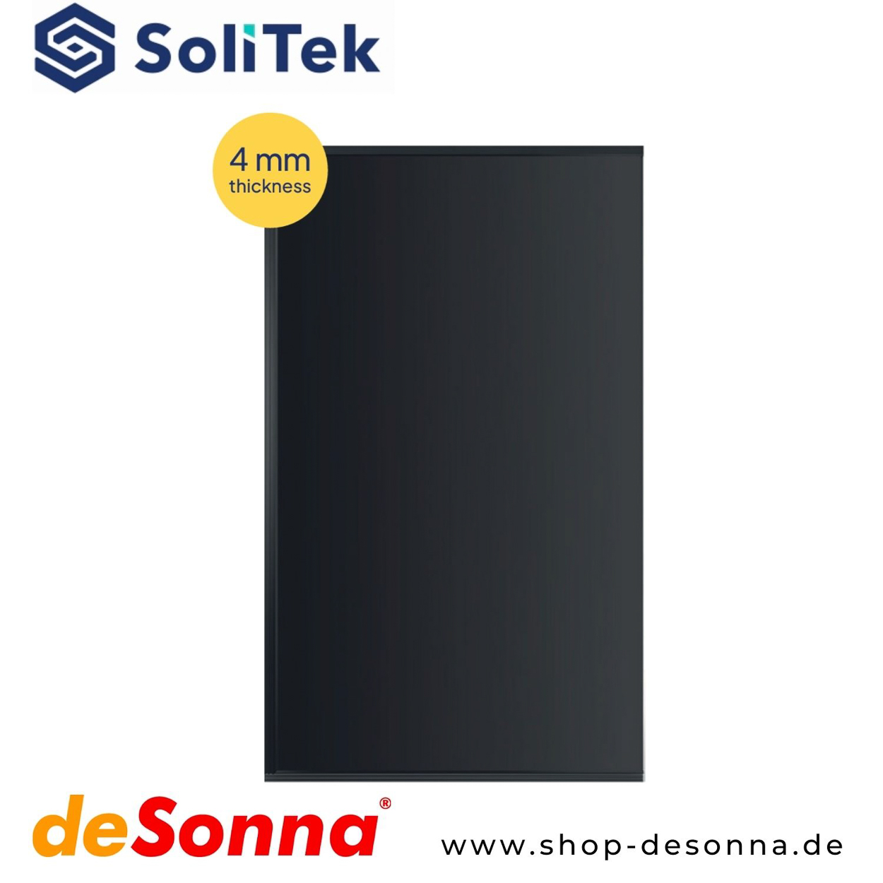 SoliTek SOLID Solrif N Dummy | B.108 | Blindmodul | Schwarz