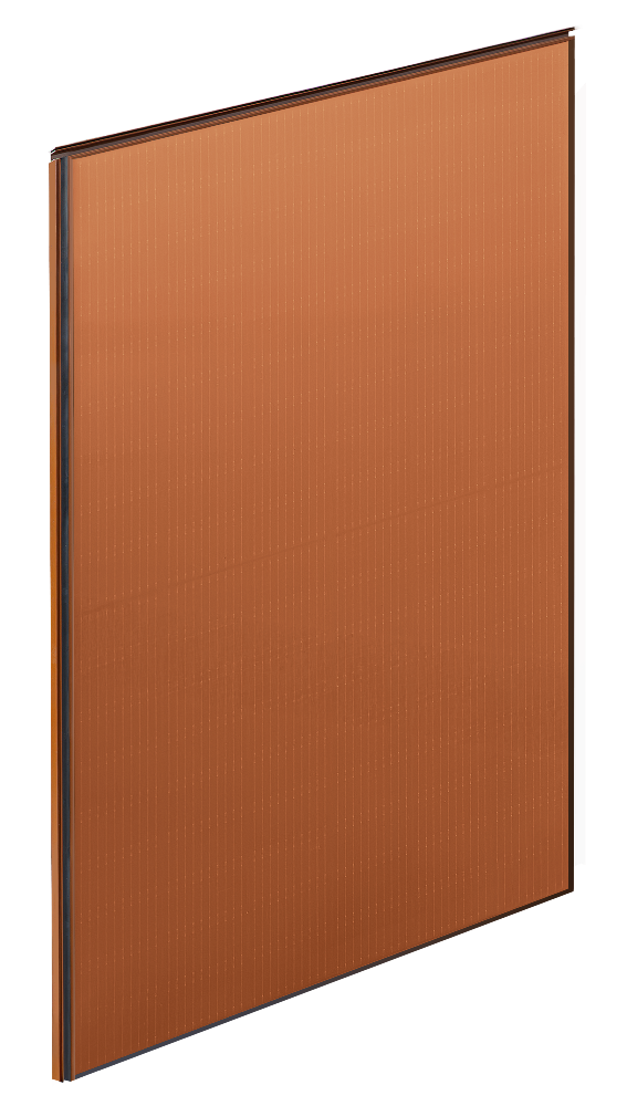 SoliTek Solrif D | B.96 | 300 W | Terracotta Orange | 3,2+3,2 mm